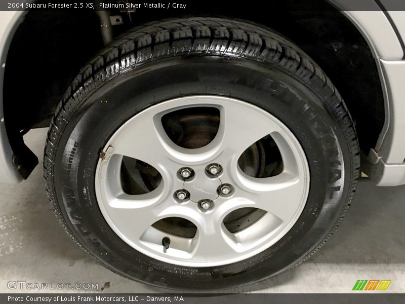 Platinum Silver Metallic / Gray 2004 Subaru Forester 2.5 XS