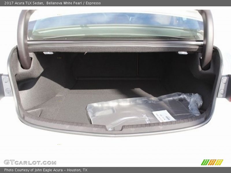 Bellanova White Pearl / Espresso 2017 Acura TLX Sedan