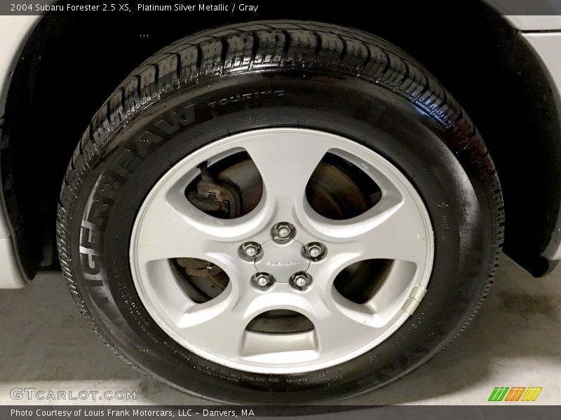 Platinum Silver Metallic / Gray 2004 Subaru Forester 2.5 XS