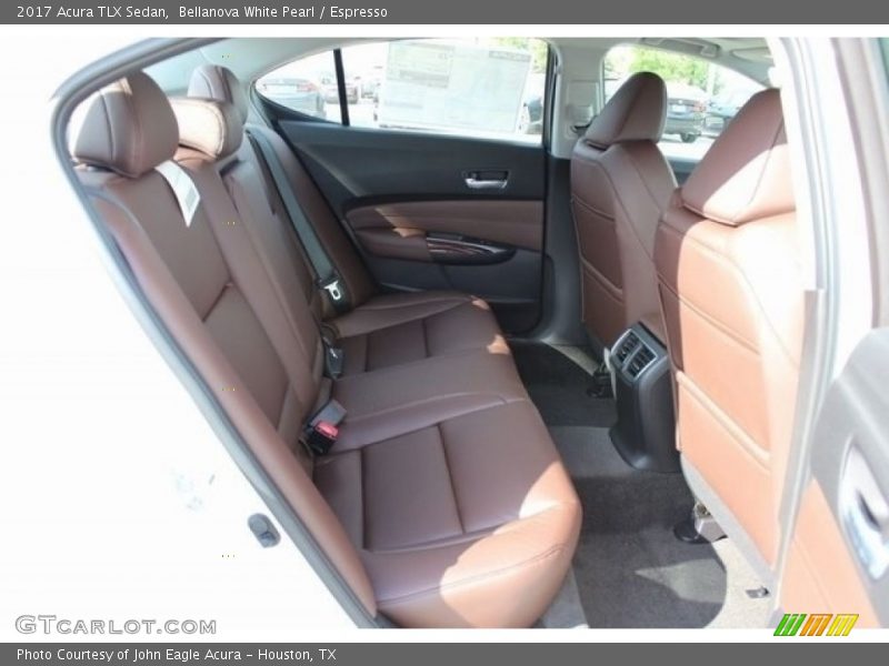 Bellanova White Pearl / Espresso 2017 Acura TLX Sedan