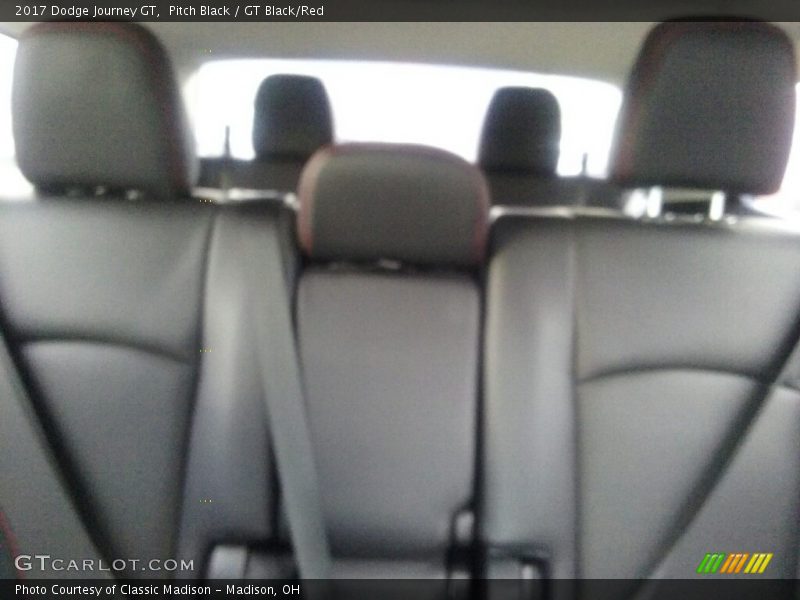 Pitch Black / GT Black/Red 2017 Dodge Journey GT