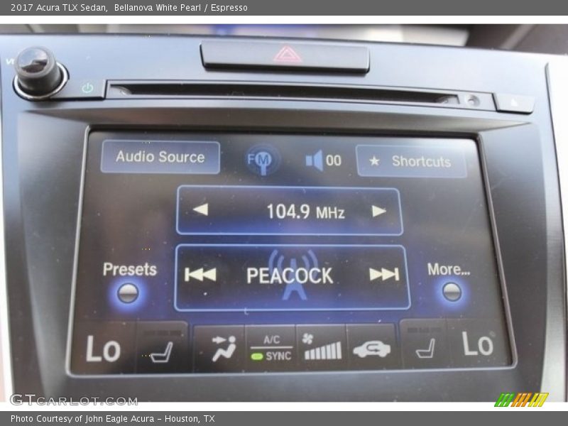 Bellanova White Pearl / Espresso 2017 Acura TLX Sedan