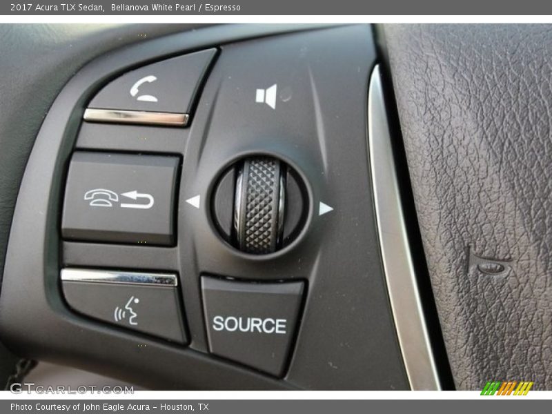 Bellanova White Pearl / Espresso 2017 Acura TLX Sedan