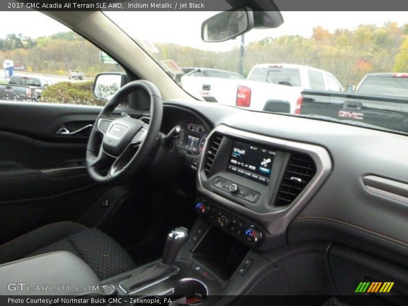 Dashboard of 2017 Acadia All Terrain SLE AWD