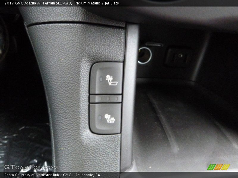 Controls of 2017 Acadia All Terrain SLE AWD