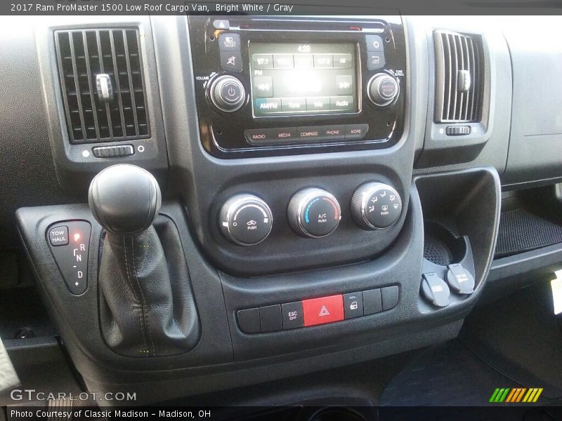 Controls of 2017 ProMaster 1500 Low Roof Cargo Van