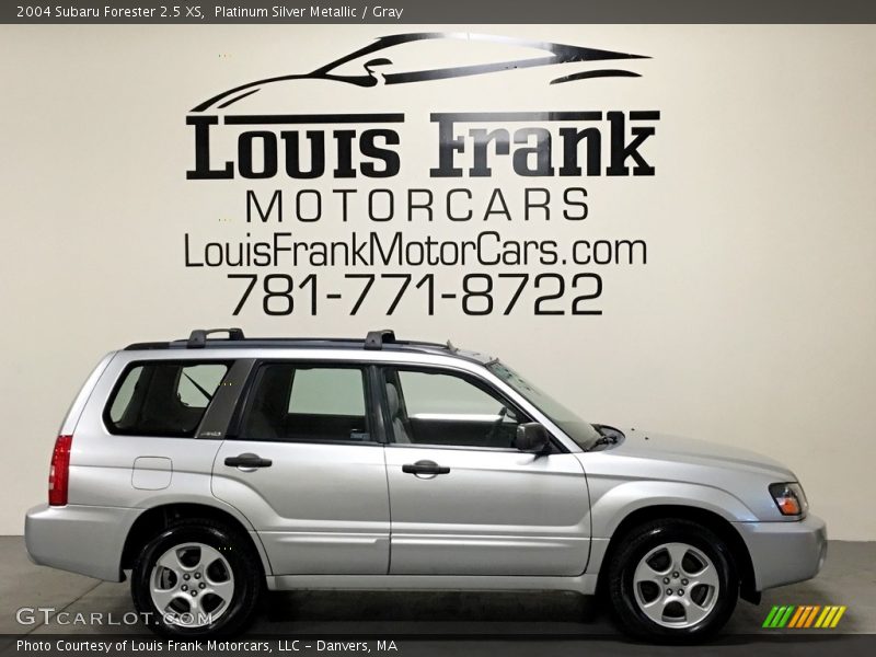 Platinum Silver Metallic / Gray 2004 Subaru Forester 2.5 XS