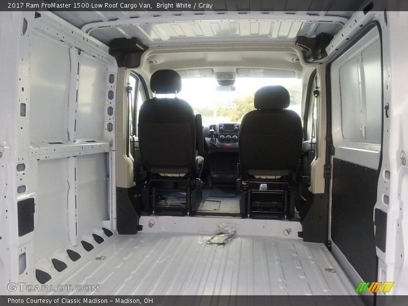 2017 ProMaster 1500 Low Roof Cargo Van Trunk