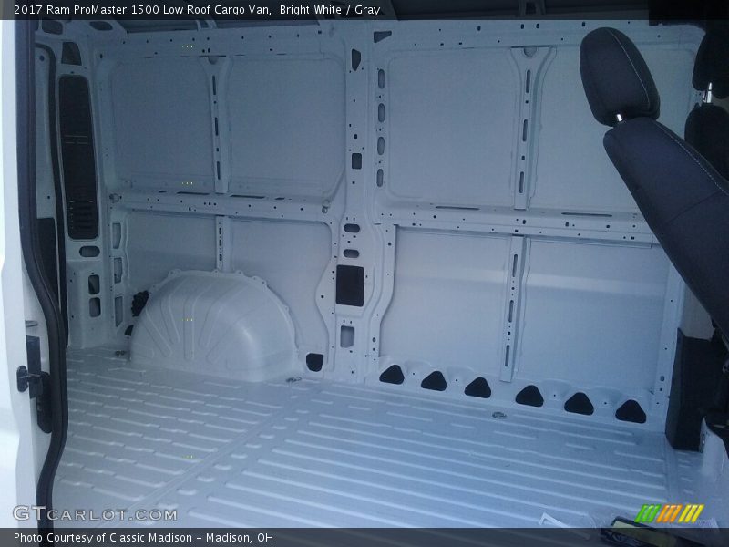 Rear Seat of 2017 ProMaster 1500 Low Roof Cargo Van