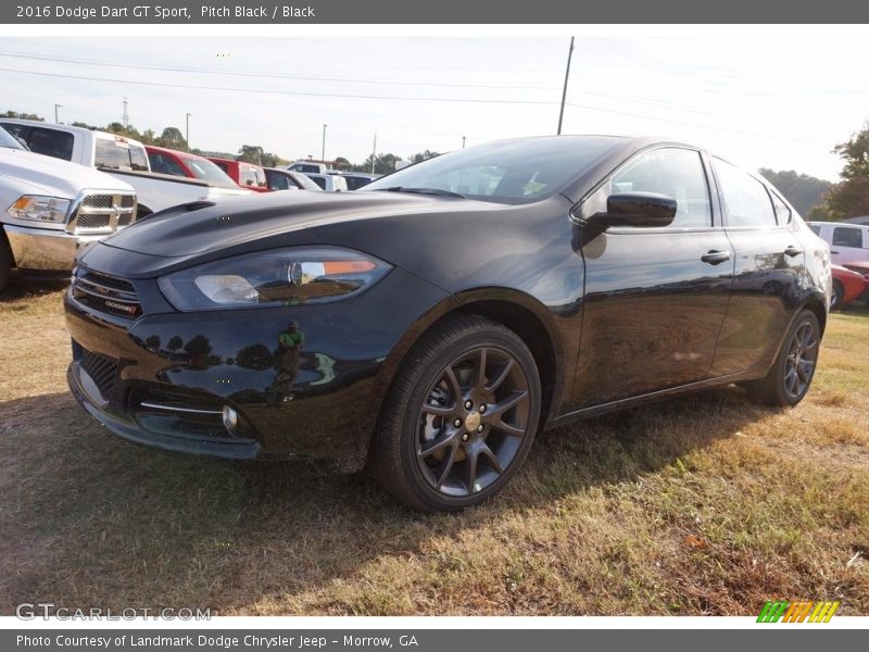 Pitch Black / Black 2016 Dodge Dart GT Sport