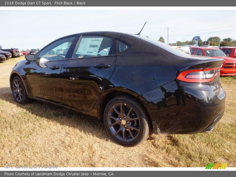 Pitch Black / Black 2016 Dodge Dart GT Sport