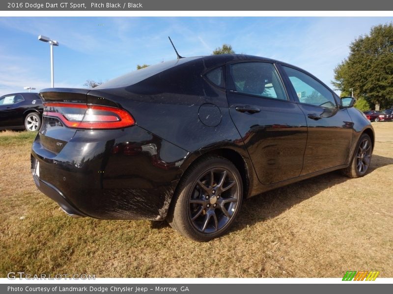 Pitch Black / Black 2016 Dodge Dart GT Sport
