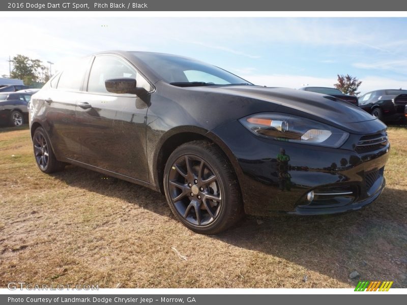 Pitch Black / Black 2016 Dodge Dart GT Sport