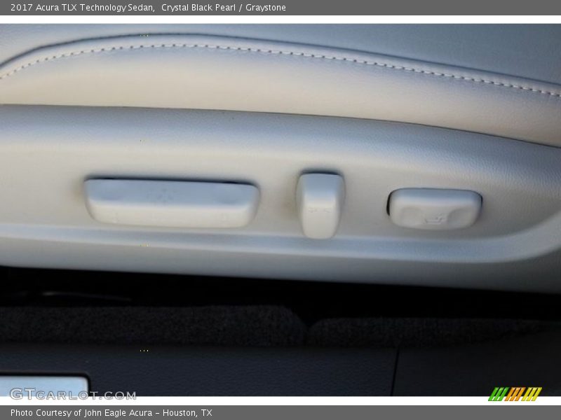 Crystal Black Pearl / Graystone 2017 Acura TLX Technology Sedan