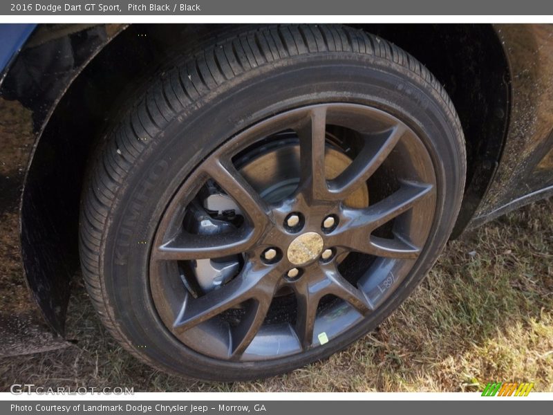 Pitch Black / Black 2016 Dodge Dart GT Sport