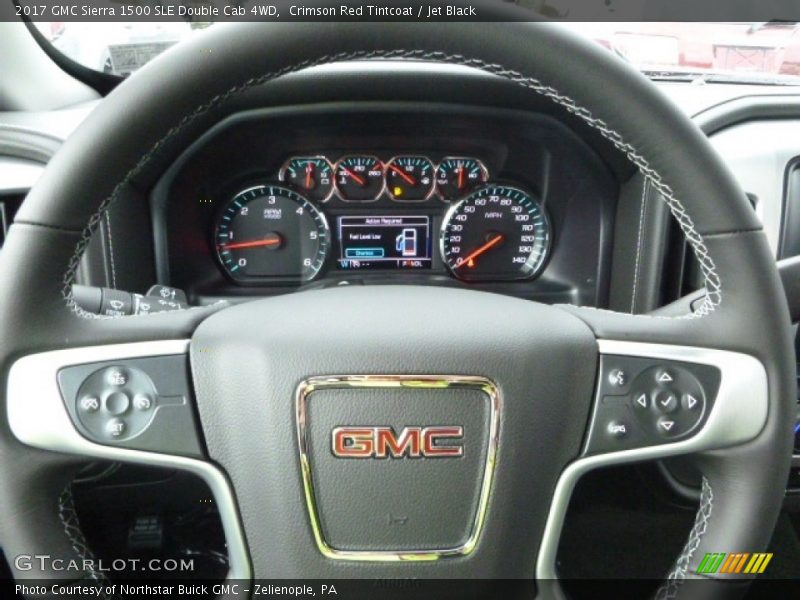  2017 Sierra 1500 SLE Double Cab 4WD Steering Wheel