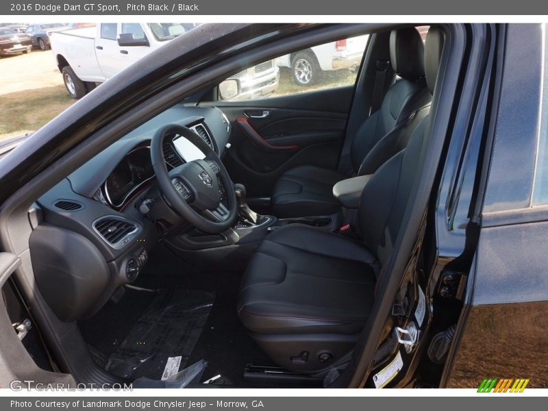 Pitch Black / Black 2016 Dodge Dart GT Sport