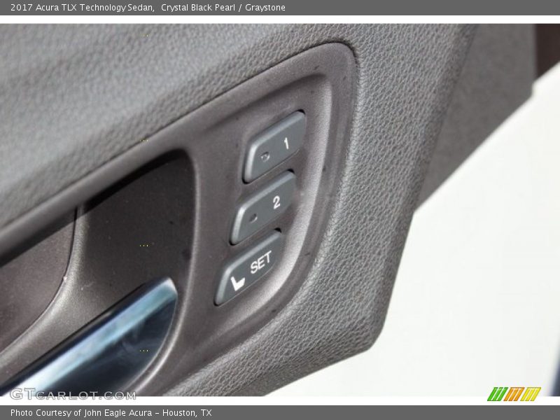 Crystal Black Pearl / Graystone 2017 Acura TLX Technology Sedan