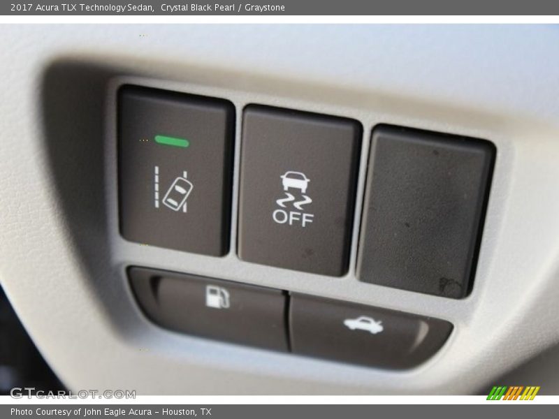 Crystal Black Pearl / Graystone 2017 Acura TLX Technology Sedan