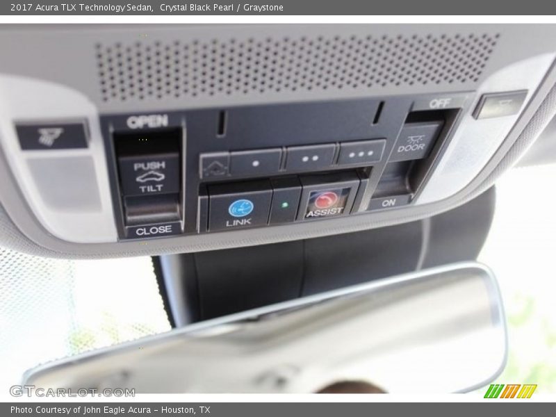 Crystal Black Pearl / Graystone 2017 Acura TLX Technology Sedan