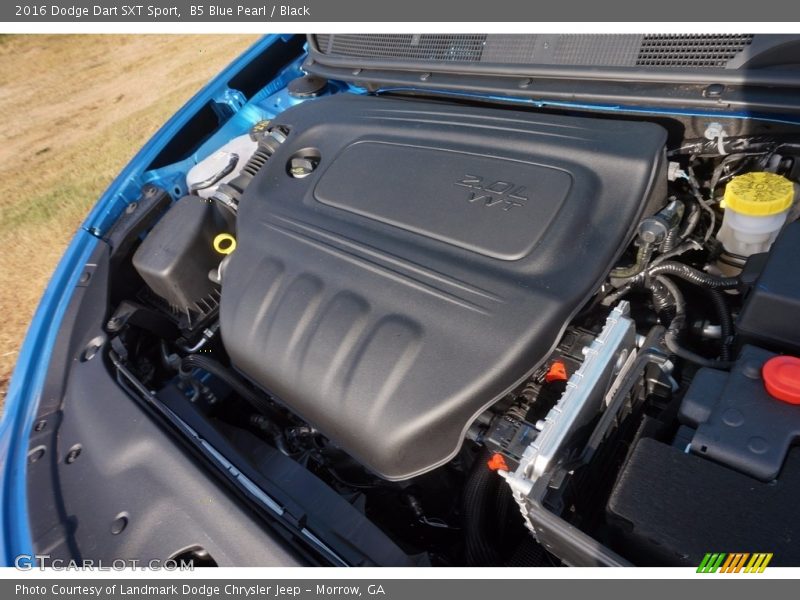 B5 Blue Pearl / Black 2016 Dodge Dart SXT Sport