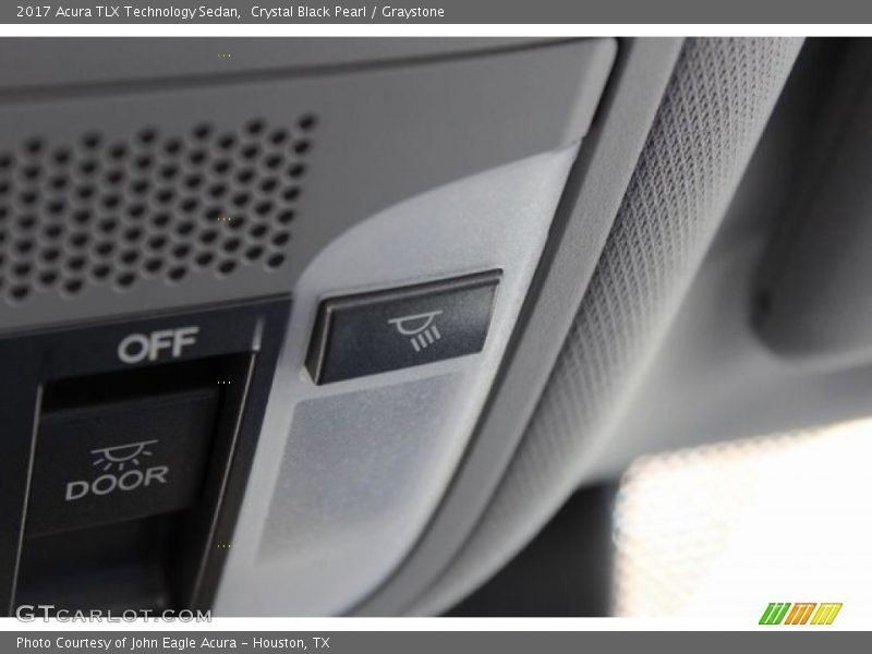 Crystal Black Pearl / Graystone 2017 Acura TLX Technology Sedan