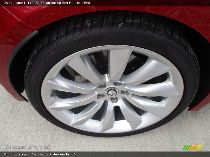 Italian Racing Red Metallic / Red 2014 Jaguar F-TYPE S