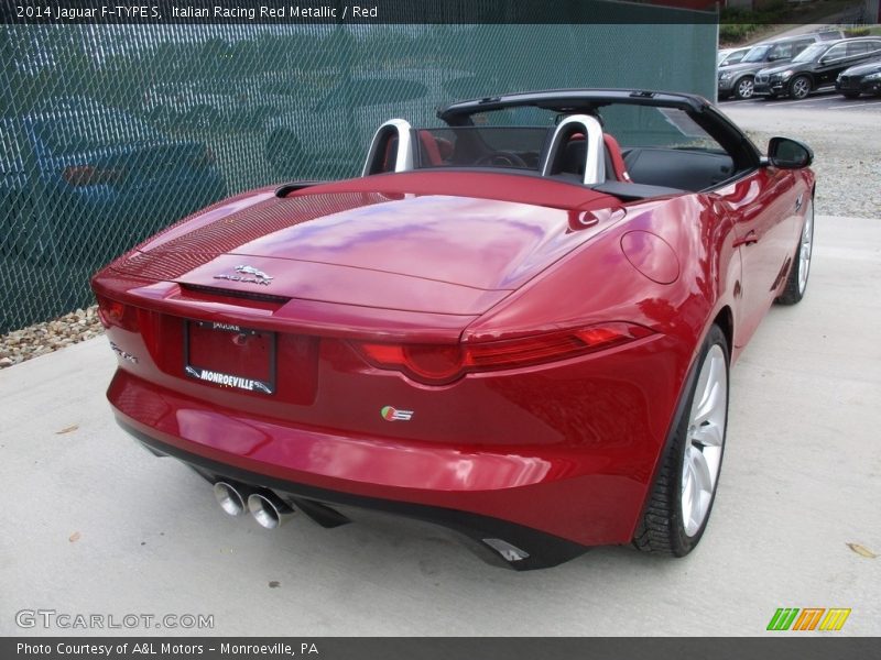 Italian Racing Red Metallic / Red 2014 Jaguar F-TYPE S