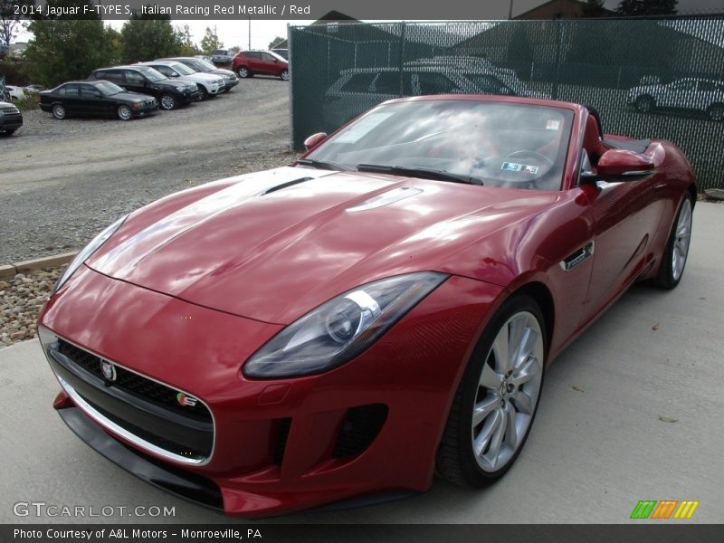 Italian Racing Red Metallic / Red 2014 Jaguar F-TYPE S