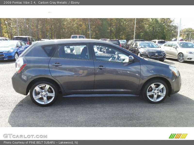 Carbon Gray Metallic / Ebony 2009 Pontiac Vibe 2.4