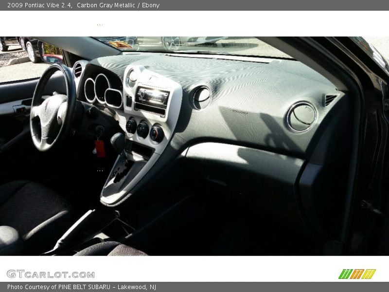 Carbon Gray Metallic / Ebony 2009 Pontiac Vibe 2.4