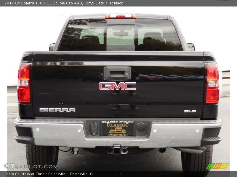 Onyx Black / Jet Black 2017 GMC Sierra 1500 SLE Double Cab 4WD