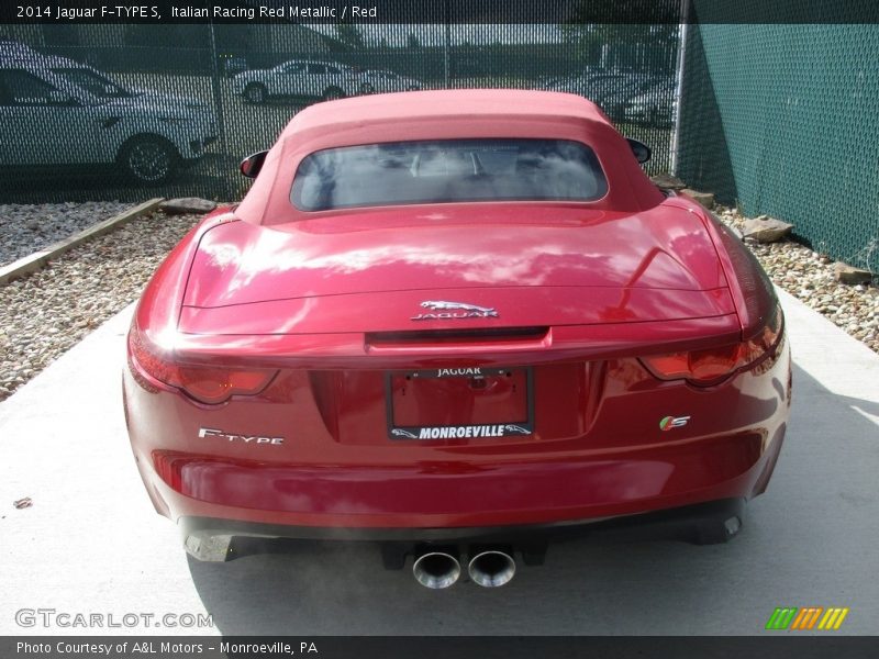 Italian Racing Red Metallic / Red 2014 Jaguar F-TYPE S