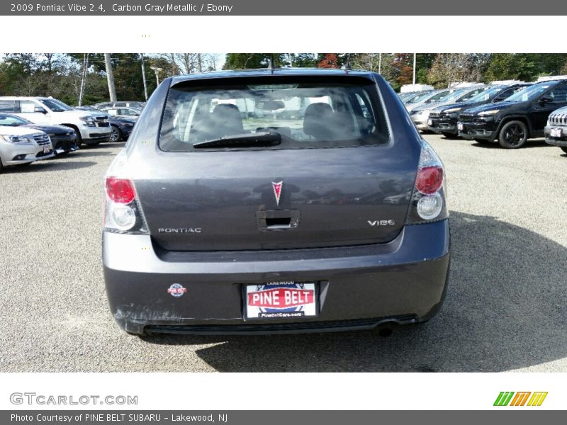 Carbon Gray Metallic / Ebony 2009 Pontiac Vibe 2.4