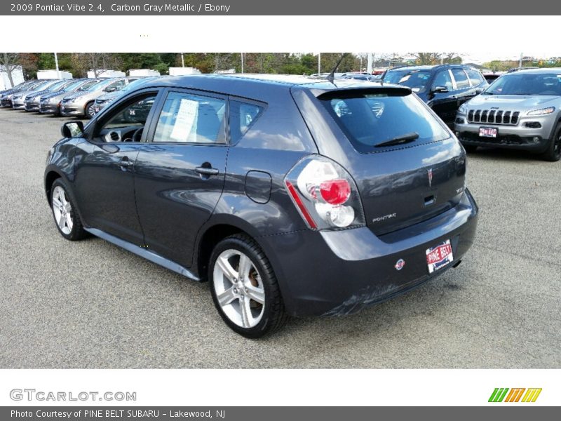 Carbon Gray Metallic / Ebony 2009 Pontiac Vibe 2.4