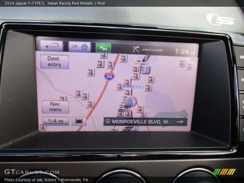 Italian Racing Red Metallic / Red 2014 Jaguar F-TYPE S