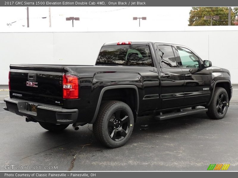 Onyx Black / Jet Black 2017 GMC Sierra 1500 Elevation Edition Double Cab 4WD