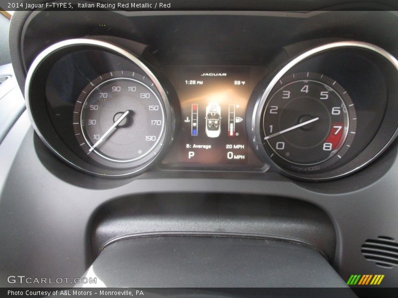 Italian Racing Red Metallic / Red 2014 Jaguar F-TYPE S