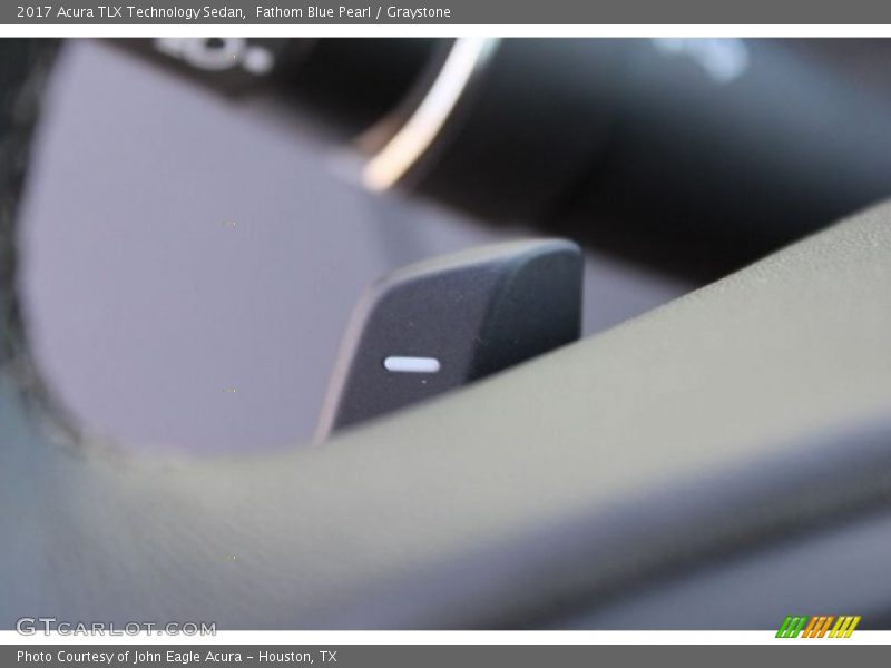 Fathom Blue Pearl / Graystone 2017 Acura TLX Technology Sedan