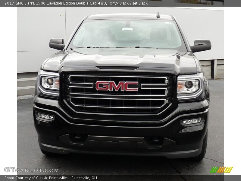  2017 Sierra 1500 Elevation Edition Double Cab 4WD Onyx Black