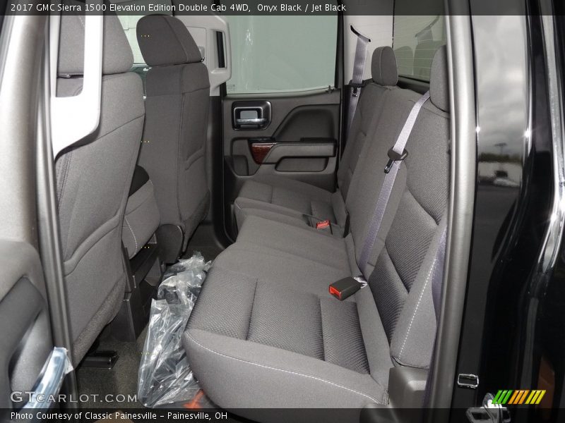 Rear Seat of 2017 Sierra 1500 Elevation Edition Double Cab 4WD