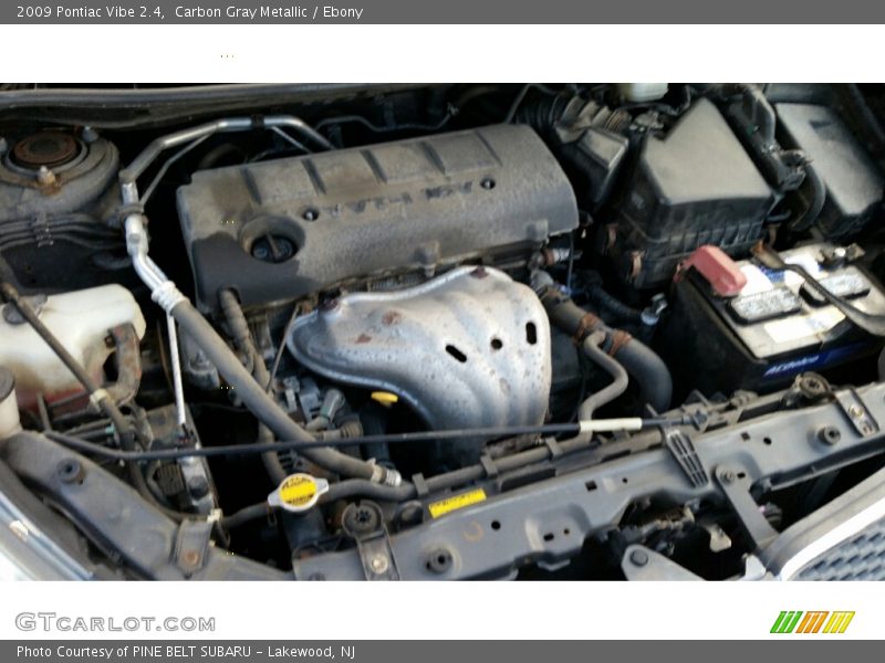 Carbon Gray Metallic / Ebony 2009 Pontiac Vibe 2.4