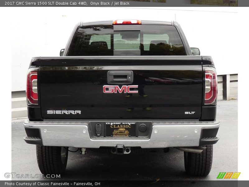 Onyx Black / Jet Black 2017 GMC Sierra 1500 SLT Double Cab 4WD
