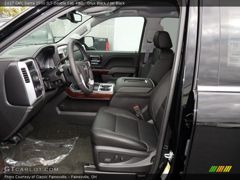 Front Seat of 2017 Sierra 1500 SLT Double Cab 4WD