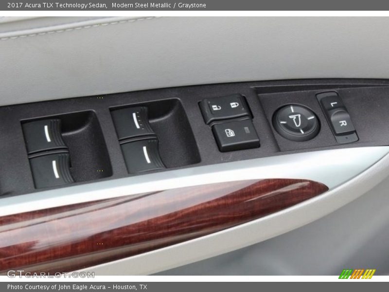 Modern Steel Metallic / Graystone 2017 Acura TLX Technology Sedan