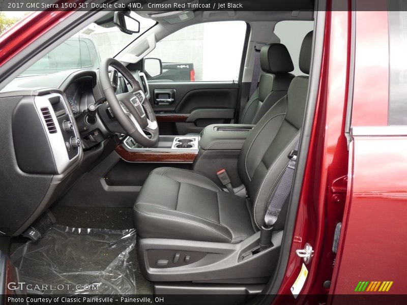  2017 Sierra 1500 SLT Double Cab 4WD Jet Black Interior