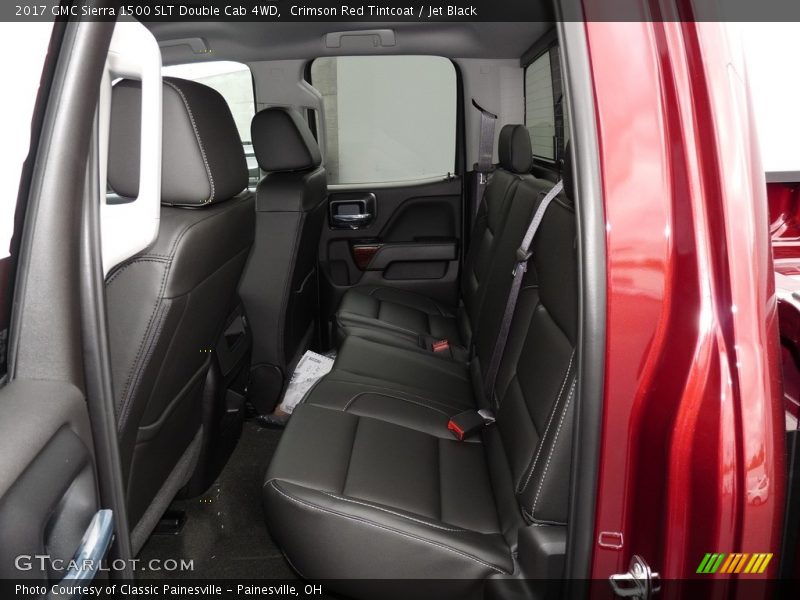 Rear Seat of 2017 Sierra 1500 SLT Double Cab 4WD