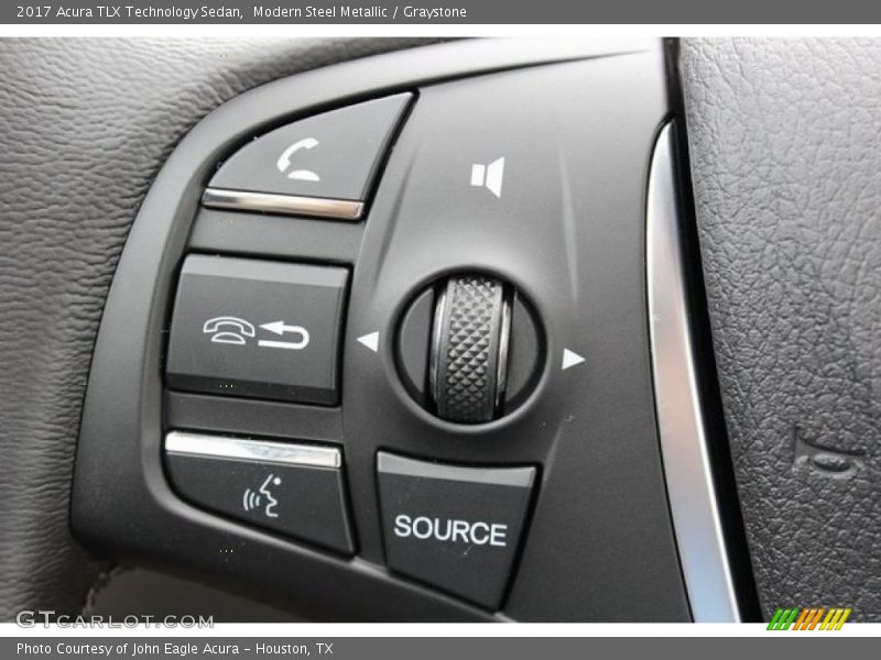 Modern Steel Metallic / Graystone 2017 Acura TLX Technology Sedan