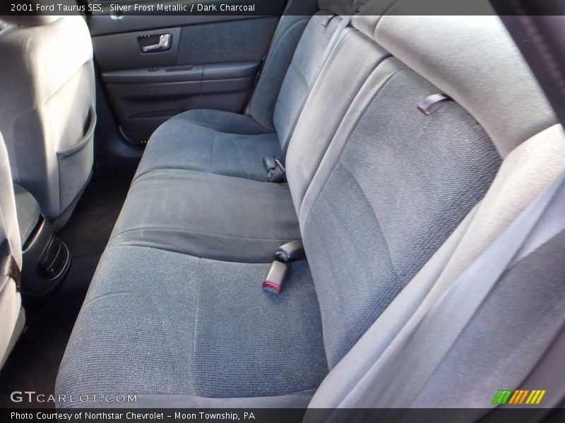 Silver Frost Metallic / Dark Charcoal 2001 Ford Taurus SES
