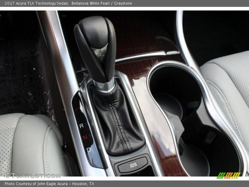 Bellanova White Pearl / Graystone 2017 Acura TLX Technology Sedan
